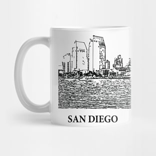 San Diego - California Mug